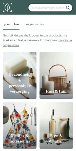 Anteprima del sito Allesduurzaam, media di Paesi Bassi per articoli sponsorizzati