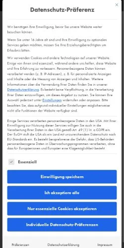 Anteprima del sito CITYGLOW, media di Germania per articoli sponsorizzati