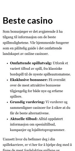Förhandsvisning av webbplatsen spillmester.com, medium i Norge för sponsrade artiklar