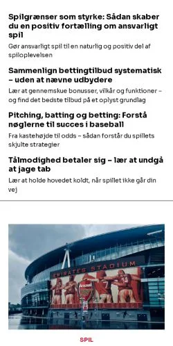 Anteprima del sito bigbet.dk, media di Danimarca per articoli sponsorizzati