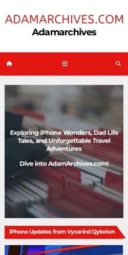 Sponsorlu makaleler için Amerika Birleşik Devletleri medyası Adamarchives sitesinin önizlemesi