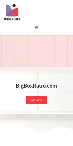 Aperçu du site Bigboxratio, média de États-Unis pour articles sponsorisés