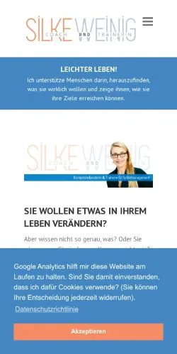 Podgląd witryny silkeweinig, medium z kraju Niemcy do artykułów sponsorowanych