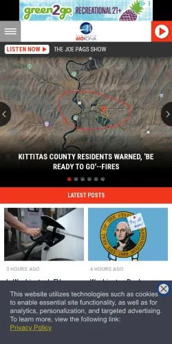 Anteprima del sito 610 KONA, media di Stati Uniti per articoli sponsorizzati