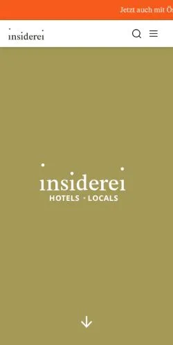 Voorbeeld van de site Insiderei, medium uit Duitsland voor gesponsorde artikelen