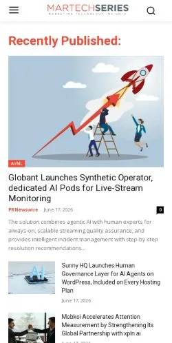 Forhåndsvisning af MarTech Series, medie fra USA til sponsorerede artikler