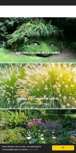 スポンサード記事向けのドイツメディア、Garten-Heldのサイトプレビュー