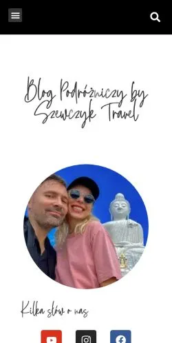 Podgląd witryny Szewczyk Travel, medium z kraju Polska do artykułów sponsorowanych
