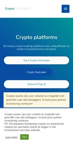 Forhåndsvisning af cryptoplatforms, medie fra Nederlandene til sponsorerede artikler