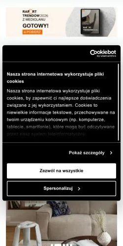 Anteprima del sito Label Magazine, media di Polonia per articoli sponsorizzati