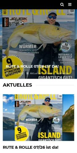 Anteprima del sito RUTE & ROLLE, media di Germania per articoli sponsorizzati