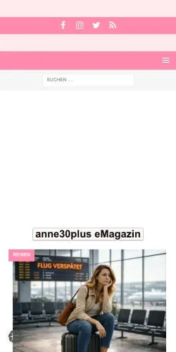 Forhåndsvisning av nettstedet Anne30plus, medium fra Tyskland for sponsede artikler