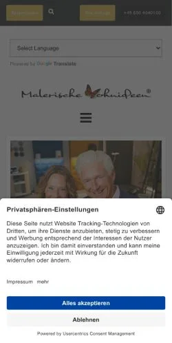 Anteprima del sito Netzwerkplattform für Raumgestaltung, media di Germania per articoli sponsorizzati