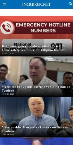 Anteprima del sito Global Nation, media di Stati Uniti per articoli sponsorizzati