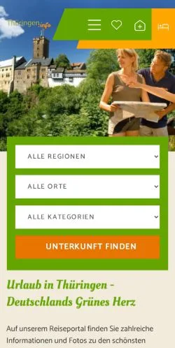 Anteprima del sito Thüringen, media di Germania per articoli sponsorizzati