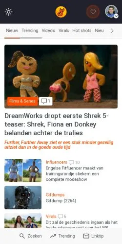 Voorbeeld van de site Skoften, medium uit Nederland voor gesponsorde artikelen
