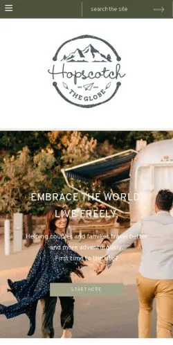 Anteprima del sito Hopscotch The Globe, media di Stati Uniti per articoli sponsorizzati
