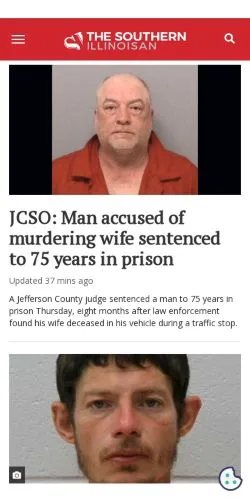 Anteprima del sito Southern Illinoisan, media di Stati Uniti per articoli sponsorizzati