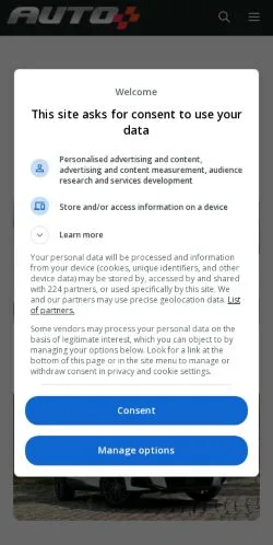 Anteprima del sito Automais TV, media di Brasile per articoli sponsorizzati