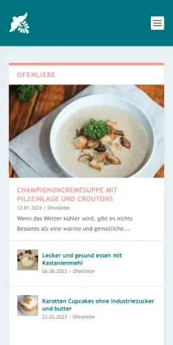 Anteprima del sito Affektblog, media di Germania per articoli sponsorizzati