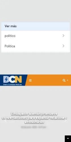 Anteprima del sito Diario Contraste, media di Spagna per articoli sponsorizzati