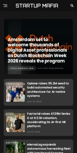 Anteprima del sito StartupMafia, media di Stati Uniti per articoli sponsorizzati