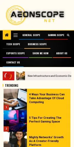 Vorschau der Website Aeonscope, Medium aus Vereinigte Staaten für gesponserte Artikel