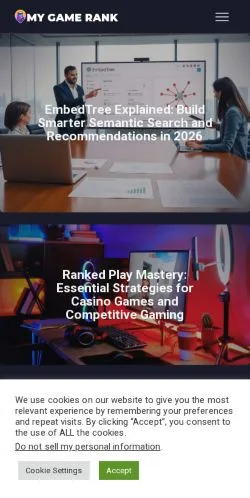 Anteprima del sito Mygamerank, media di Stati Uniti per articoli sponsorizzati