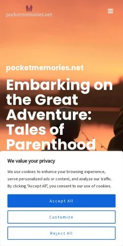 Anteprima del sito Pocketmemories, media di Stati Uniti per articoli sponsorizzati
