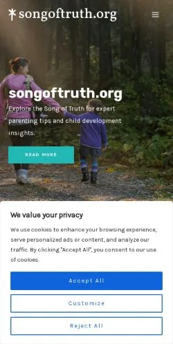 Anteprima del sito Songoftruth, media di Stati Uniti per articoli sponsorizzati