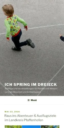 Anteprima del sito Ich Spring Im Dreieck, media di Germania per articoli sponsorizzati