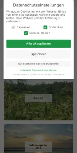 Anteprima del sito Gecko Footsteps, media di Germania per articoli sponsorizzati