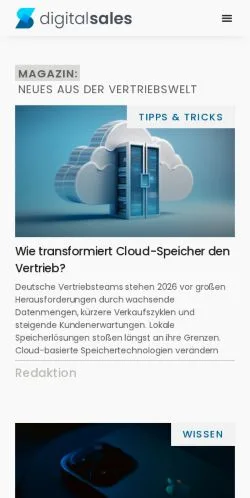 Anteprima del sito Vertrieb, media di Germania per articoli sponsorizzati
