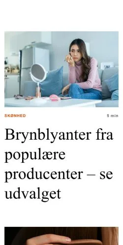 Podgląd witryny aarhustid.dk, medium z kraju Dania do artykułów sponsorowanych