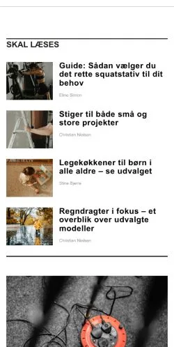 Anteprima del sito amagernu.dk, media di Danimarca per articoli sponsorizzati