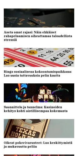 Podgląd witryny bonusverkko.fi, medium z kraju Finlandia do artykułów sponsorowanych