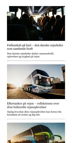 Aperçu du site busblog.dk, média de Danemark pour articles sponsorisés