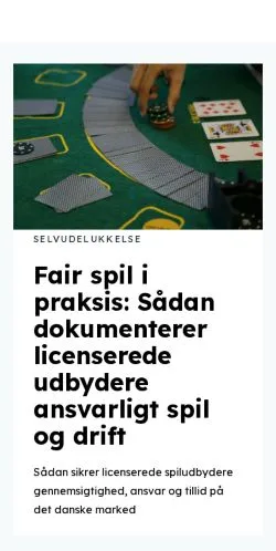Anteprima del sito casinosport.dk, media di Danimarca per articoli sponsorizzati