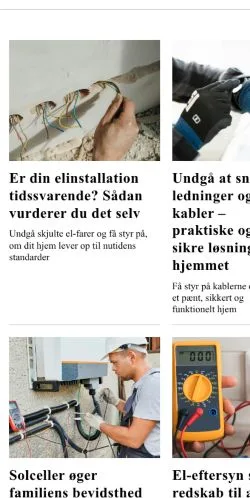 Anteprima del sito eltorvet.dk, media di Danimarca per articoli sponsorizzati