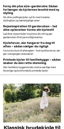 Anteprima del sito findkjolen.dk, media di Danimarca per articoli sponsorizzati