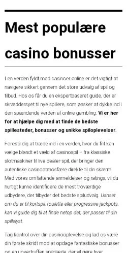 Preview of the gameinfo.dk website, a media outlet in Denmark for sponsored articles