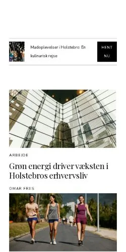 Anteprima del sito holstebrohjerte.dk, media di Danimarca per articoli sponsorizzati