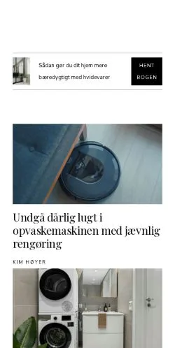 Anteprima del sito hvidevaregiganten.dk, media di Danimarca per articoli sponsorizzati