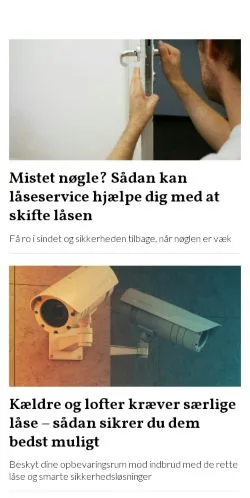 Anteprima del sito laaseland.dk, media di Danimarca per articoli sponsorizzati