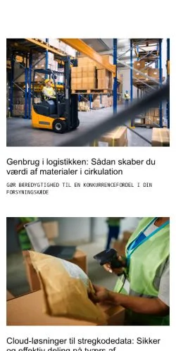 Anteprima del sito lagertips.dk, media di Danimarca per articoli sponsorizzati