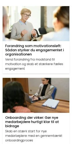Anteprima del sito nyrekruttering.dk, media di Danimarca per articoli sponsorizzati