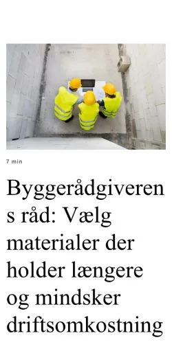 Vista previa del sitio nythusnu.dk, medio de Dinamarca para artículos patrocinados