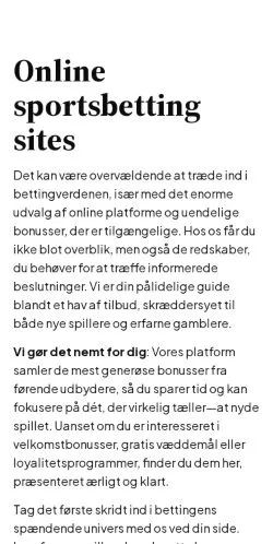 Anteprima del sito oddsanalytikeren.dk, media di Danimarca per articoli sponsorizzati