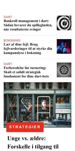 スポンサード記事向けのデンマークメディア、oddskataloget.dkのサイトプレビュー