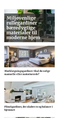 Podgląd witryny omgardiner.dk, medium z kraju Dania do artykułów sponsorowanych